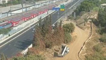 "סכנת הצפה": עבודות של הרכבת בוצעו בחג - למרות התנגדות החרדים