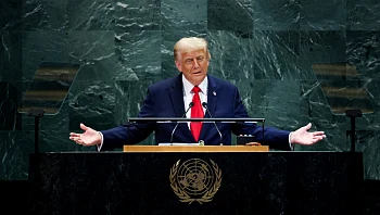 טראמפ באו"ם: "ההכרה במדינה פלסטינית - פרס לחמאס"