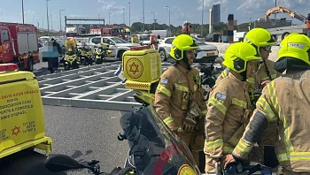 בעקבות התאונה בגלילות: המשטרה תחקור בכירים בנתיבי איילון