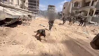 "החטופים בראש מעיינינו": עם הכוחות הלוחמים בעיר עזה