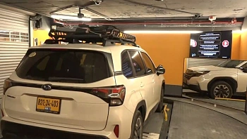 בלי להתאמץ: הרכב נשאר בכניסה לחניון, הרובוט יעשה את היתר
