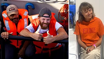 4 איטלקים מהמשט לעזה גורשו: "זו לא הייתה אלא פרובוקציה"