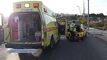 אישה נפצעה קשה בתאונה בבית שמש; הולך רגל נפצע קשה בחדרה