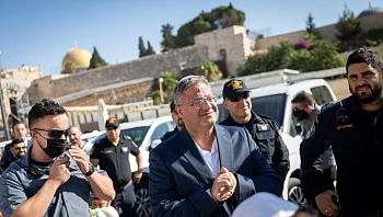 בן גביר עלה להר הבית: "כאן יש ניצחון, אנחנו בעלי הבית"