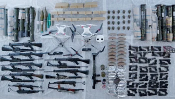 עשרות רחפנים, טילי נ"ט ורובים: סוכלה הברחת אמל"ח מאיראן ליו"ש