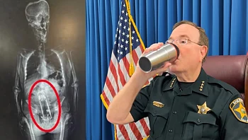 השוטרים היו המומים: החשוד הטמין תרמוס בפי הטבעת שלו