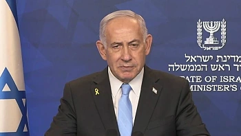 נתניהו בהצהרה: "מחר ישובו בנים לגבולם, אך המערכה לא תמה"