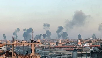 חמאס הפר את הפסקת האש, חיל האוויר פתח בגל תקיפות ברצועה