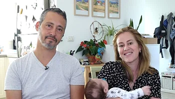 "אף אחד לא מכין אותך למצב שבו אתה כמעט מאבד את אשתך"