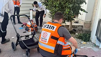 ילד בן 12 נפל מהקומה השישית בבניין בבית שמש, מצבו קשה