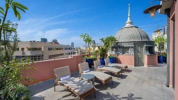 כיפה כסופה ובתוכה ג'קוזי: הושק רשמית המלון שחוגג 100 שנים