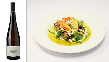 זה היין שהכי מתאים למנת הקישואים צלויים של סתיו גרוסי