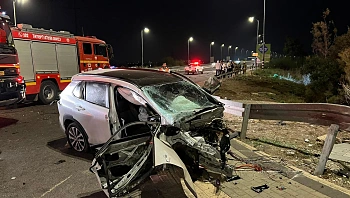 תאונה קטלנית ליד חיפה: הרוג כבן 20 ו-5 פצועים בכביש 70