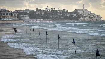 לקראת 150 מ"מ ביממה, חשש מהצפות: סערת "ביירון" מגיעה לשיא