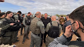 נמשך המבצע המשטרתי בתראבין: "בן גביר מגיע לעשות תעמולה"