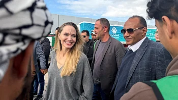 אנג'לינה ג'ולי לעולם: "שכונות שלמות בעזה הפכו להריסות"