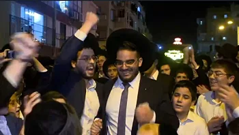 מופע הניתוק בבני ברק: קבלת הפנים לעריקים ששוחררו מכלא 10