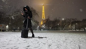 אירופה קופאת: טיסות בוטלו, תנועת רכבות נעצרה ובתי"ס נסגרו