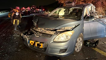 תאונות במרכז ובדרום: צעיר נפצע אנושות, ילדה בת 5 במצב קשה