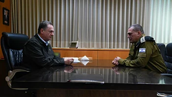 אחרי ביקור הבזק בארה"ב, הרמטכ"ל נפגש עם שר הביטחון