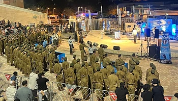 ברקע משבר חוק הפטור: לוחמים חרדים התגייסו והצהירו אמונים