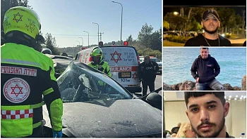 תאונה קטלנית בגליל: שלושה גברים כבני 30 נהרגו, שניים נפצעו