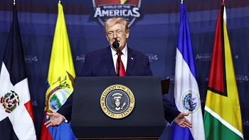 טראמפ: אסור שיהיה לאיראן נשק גרעיני; עושים את העבודה הנדרשת