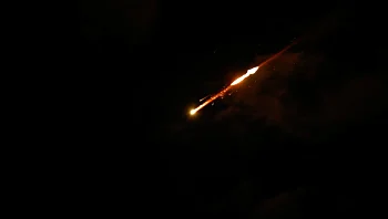 יורט טיל ששוגר מאיראן לאזור המרכז וי-ם; צה"ל תוקף בטהרן