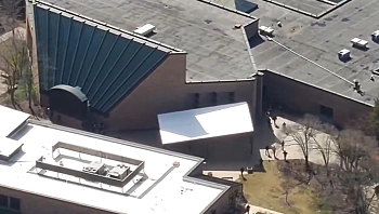 חשד לפיגוע ירי ודריסה בבית כנסת במישיגן