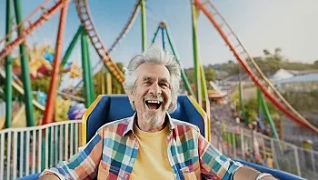 לא לכל אחד: עלה לרכבת הרים - וסיים באשפוז עם דימום מוחי