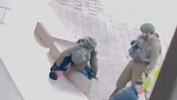 קצין תועד מכה ילד פלסטיני באזור שכם, צה"ל מתחקר: "אירוע חמור"