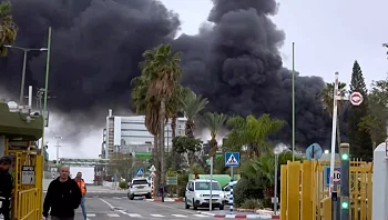 שריפה מנפילה בנאות חובב; הוסר החשש לאירוע חומרים מסוכנים