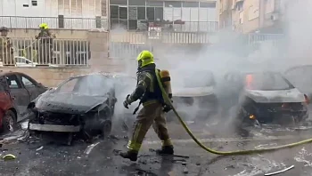 ירי מאיראן למרכז: 3 פצועים, בהם אישה במצב קשה