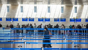 קריסה בנתב"ג: צניחה של 74% במספר הנוסעים באפריל