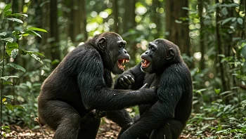מלחמת אחים: מה גרם לשתי קבוצות של שימפנזים לנהל קרב ארוך ומדמם?