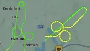 טייסים התאמנו בשמיים ושרטטו ציור בוטה - חיל האוויר פתח בחקירה