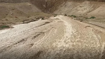 תיעוד: ברד ושיטפונות בנגב, כבישים בדרום נחסמו | התחזית