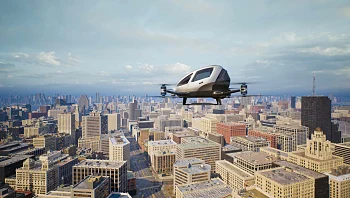 מנמל התעופה למרכז העיר בעשר דקות: המוניות המעופפות כבר כאן