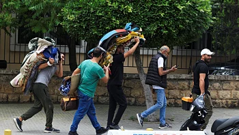 אחרי האיום בתקיפה: בהלה ופקקי ענק בביירות, תושבים נמלטו