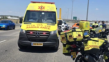 במקביל להפגנות - כביש 6 לדרום נחסם בשל תאונה: "לא להגיע"