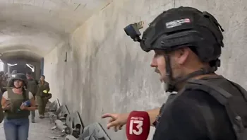 כטב"מים וטילים במנהרת חיזבאללה: תיעוד מיוחד מעומק לבנון