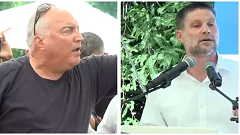 סמוטריץ' נאם בעוטף, איל אשל תקף: "חטופים חזרו בארונות בגללך!"