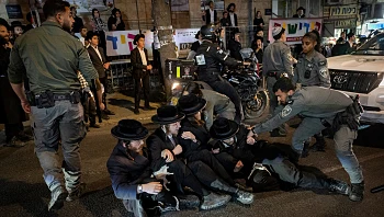 נזקים ואפס אישומים: מחאת החרדים והכאוס ברכבת הקלה בי-ם