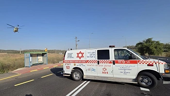 מיניבוס התהפך באזור ירושלים: 9 נפצעו, בהם גבר כבן 30 במצב קשה
