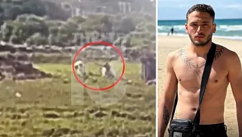 עם חבריו, בחורשה בה נמצאה גופתו: התיעוד האחרון של אלדר דיין