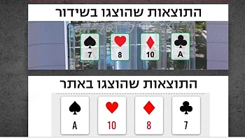 טעות אנוש בשידור הובילה לזריקת טפסי לוטו זוכים לפח