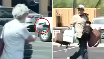 הסבתא שלפה אקדח מול הגנב - והרשת כבר הכתירה אותה כגיבורה