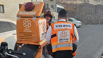 תינוק כבן שנה נפגע מרכב בטבריה, מצבו קשה