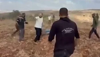 עימותים בין מתנחלים לפלסטינים בצפון השומרון, צה"ל פתח בירי