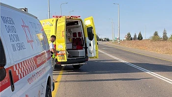 רוכב אופניים כבן 40 נהרג מפגיעת רכב סמוך לצומת מגשימים